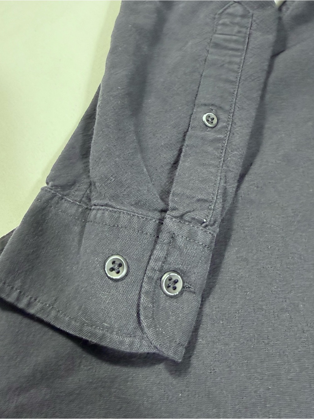 Marc Anthony Men's Slim Fit Long Sleeve Black Shirt - Size M Button Down Cotton - Picture 5 of 12